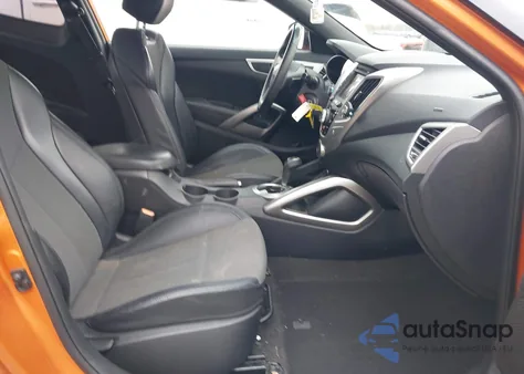 2016 Hyundai Veloster из США, поврежденный, VIN KMHTC6AD7GU291989